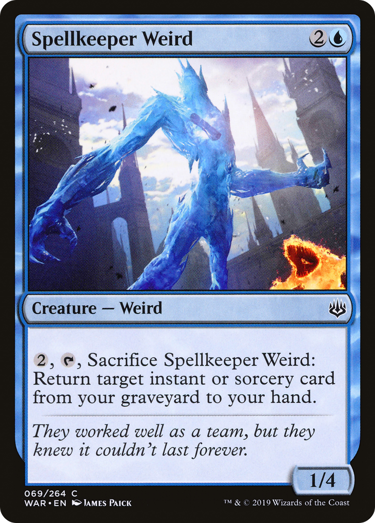 {C} Spellkeeper Weird [War of the Spark][WAR 069]