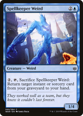 {C} Spellkeeper Weird [War of the Spark][WAR 069]