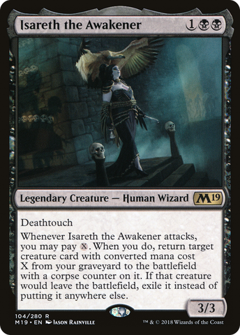 {R} Isareth the Awakener [Core Set 2019][M19 104]