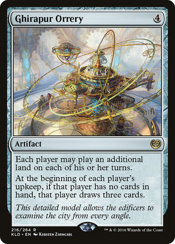 {R} Ghirapur Orrery (Promo Pack) [Kaladesh Promos][PP KLD 216]