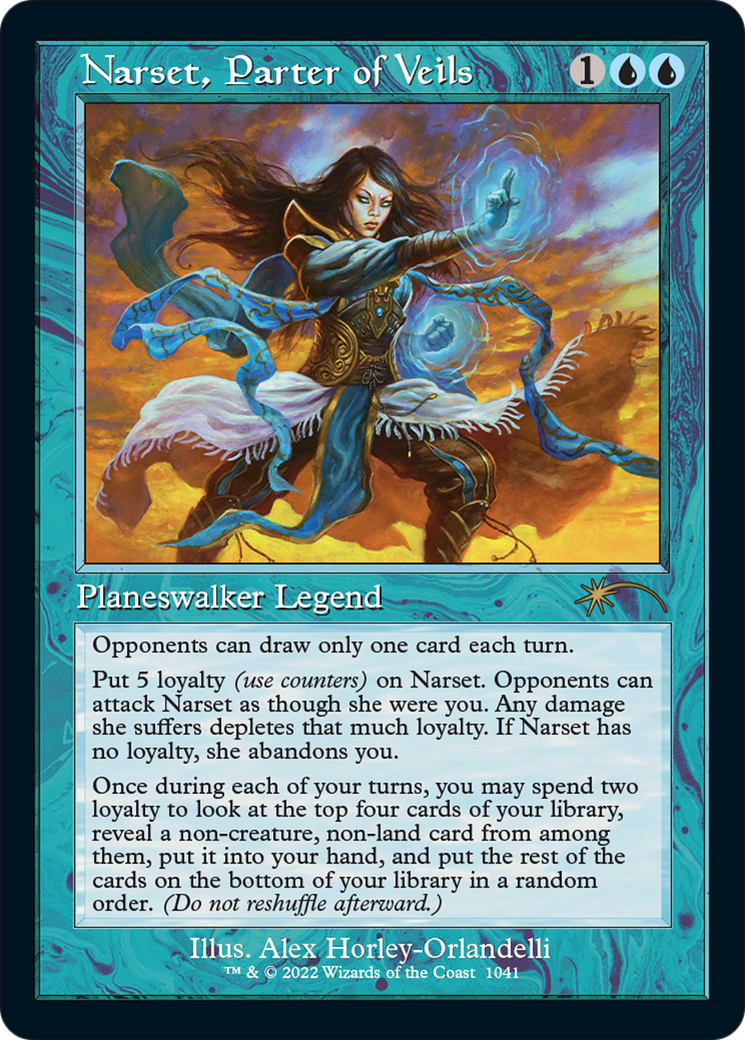 {R} Narset, Parter of Veils (Retro) [Secret Lair Drop Series][SLD 1041]