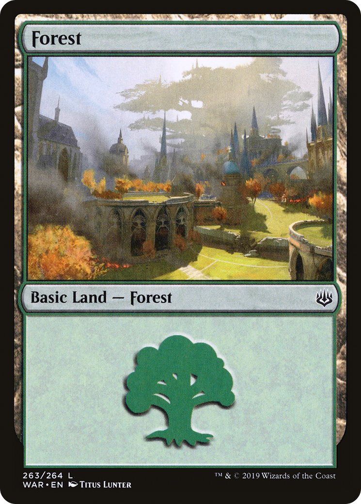 {B}[WAR 263] Forest (263) [War of the Spark]