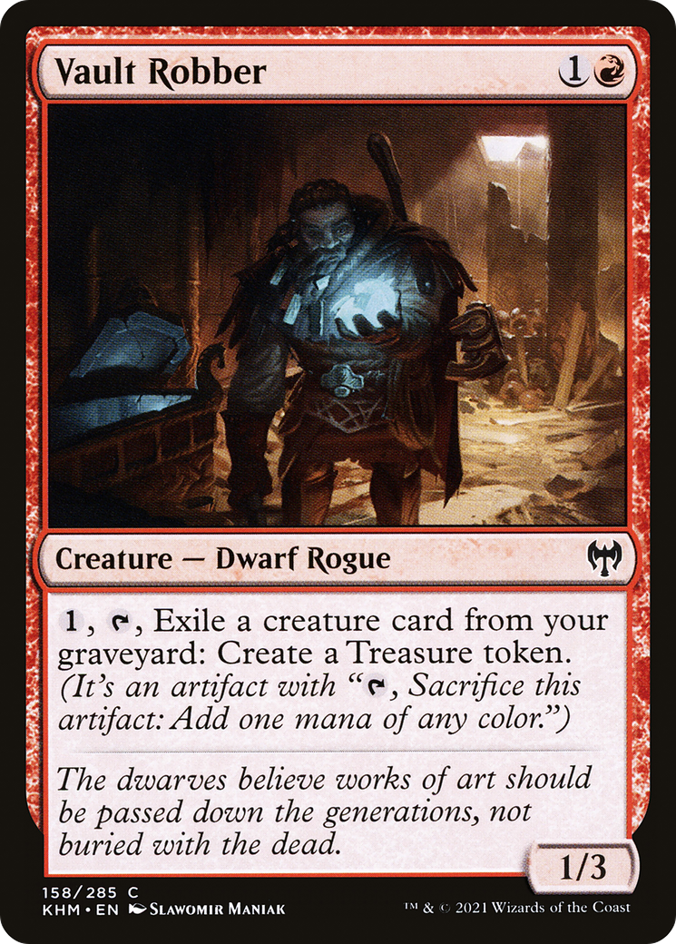 {C} Vault Robber [Kaldheim][KHM 158]