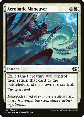 {C} Acrobatic Maneuver [Kaladesh][KLD 001]