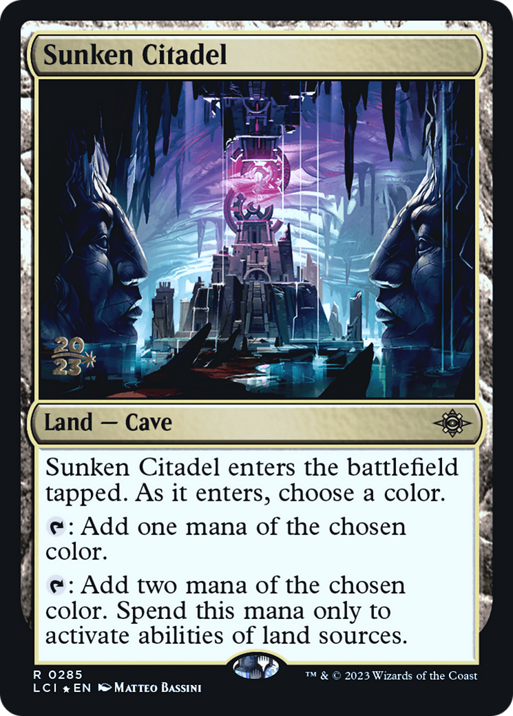 {@R} Sunken Citadel [The Lost Caverns of Ixalan Prerelease Cards][PR LCI 285]