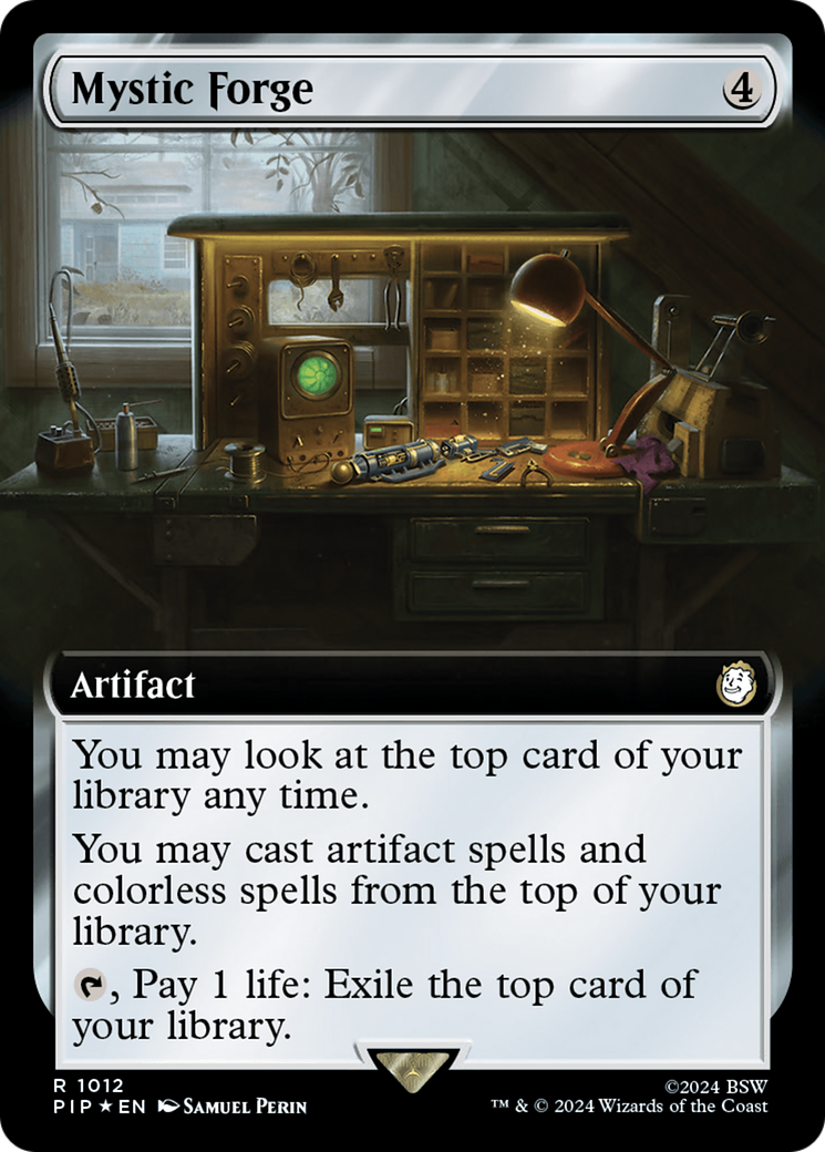 {R} Mystic Forge (Extended Art) (Surge Foil) [Fallout][PIP 1012]