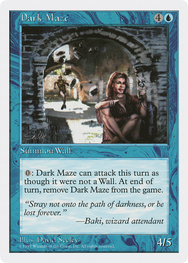 {C} Dark Maze [Fifth Edition][5ED 080]