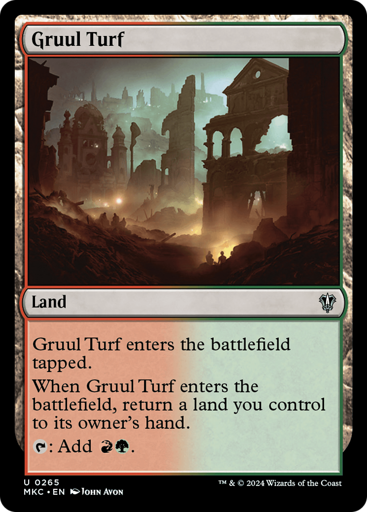 {C} Gruul Turf [Murders at Karlov Manor Commander][MKC 265]