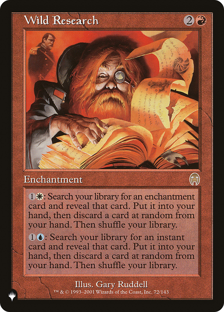 Wild Research [LIST 72/143]
