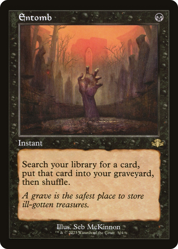 {R} Entomb (Retro) [Dominaria Remastered][DMR 304]