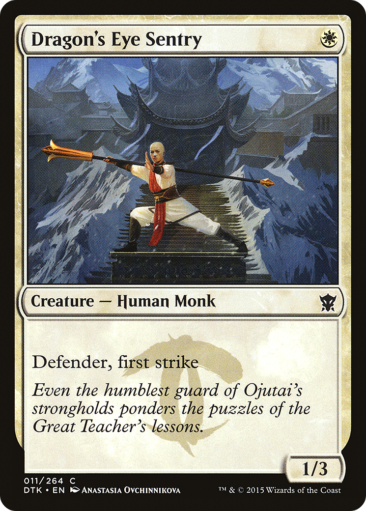 {C} Dragon's Eye Sentry [Dragons of Tarkir][DTK 011]