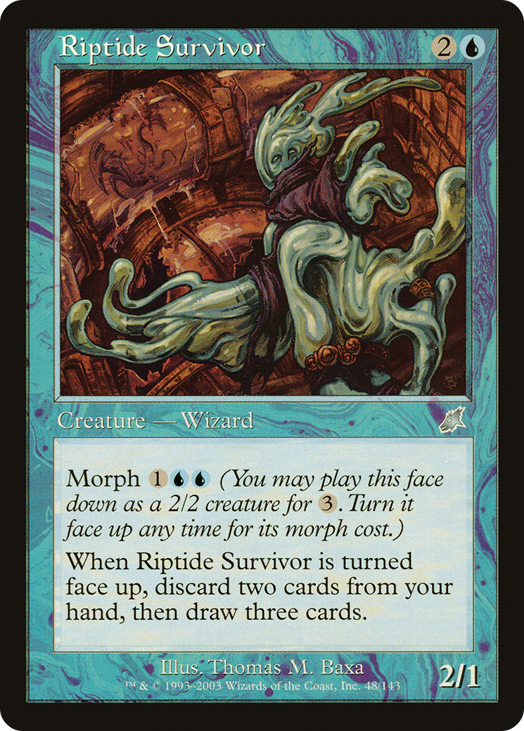 {C} Riptide Survivor [Scourge][SCG 048]