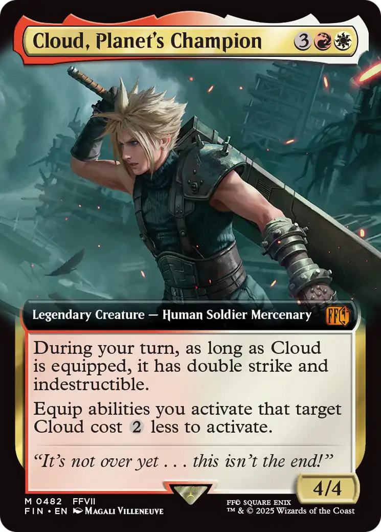 {@R} Cloud, Planet's Champion (Extended Art) [FINAL FANTASY][FIN 482]