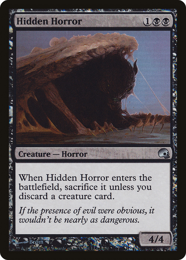 {C} Hidden Horror [Premium Deck Series: Graveborn][PD3 002]