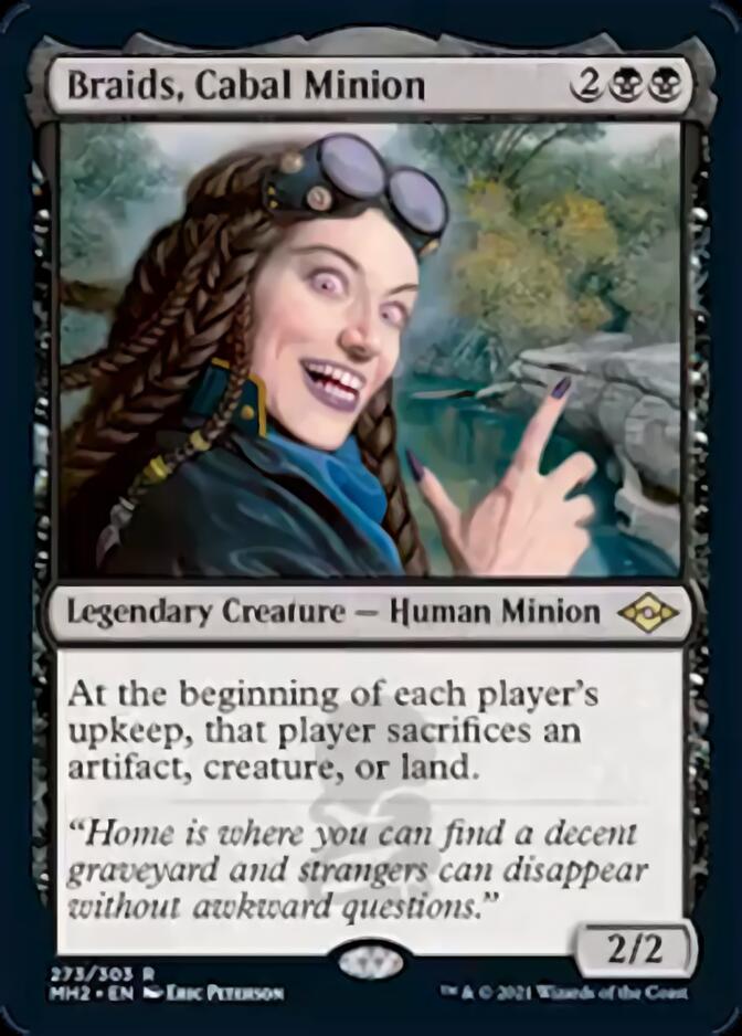 {R} Braids, Cabal Minion (Foil Etched) [Modern Horizons 2][ET MH2 273]