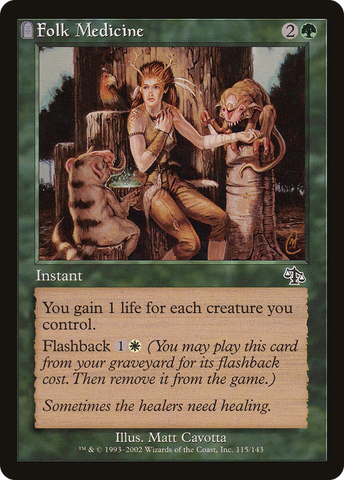 {C} Folk Medicine [Judgment][JUD 115]