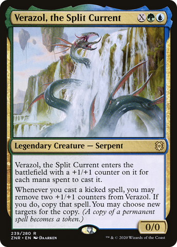 {R} Verazol, the Split Current [Zendikar Rising][ZNR 239]