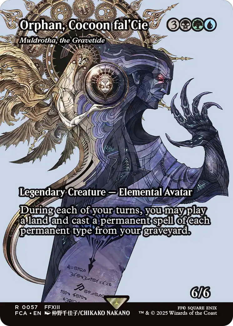 {R} Muldrotha, the Gravetide - Orphan, Cocoon fal'Cie (Showcase) [FINAL FANTASY : Through the Ages][FCA 057]