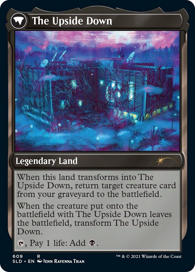 {R} Hawkins National Laboratory // The Upside Down [Secret Lair Drop Promos][SLD 609]