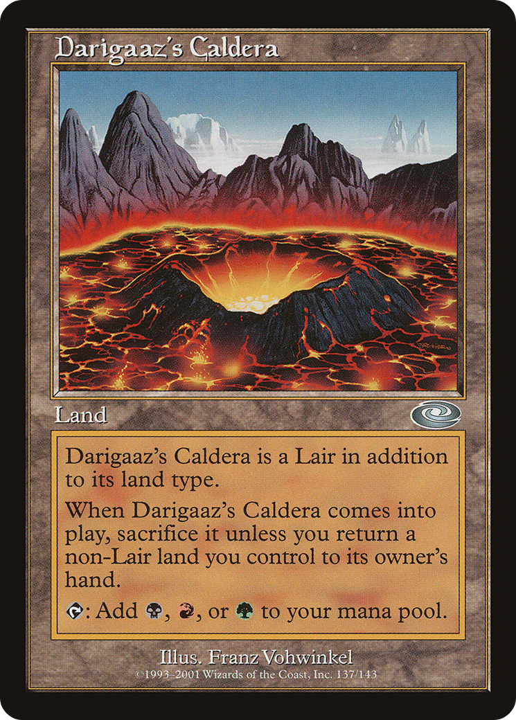 {C} Darigaaz's Caldera [Planeshift][PLS 137]