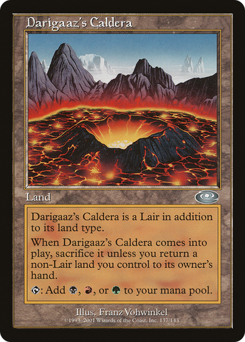 {C} Darigaaz's Caldera [Planeshift][PLS 137]