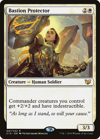 {R} Bastion Protector [Commander 2015][C15 001]