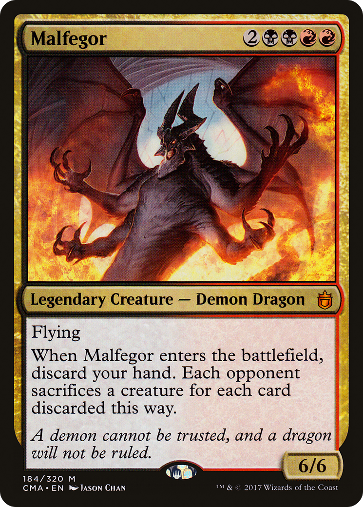 {R} Malfegor [Commander Anthology][CMA 184]