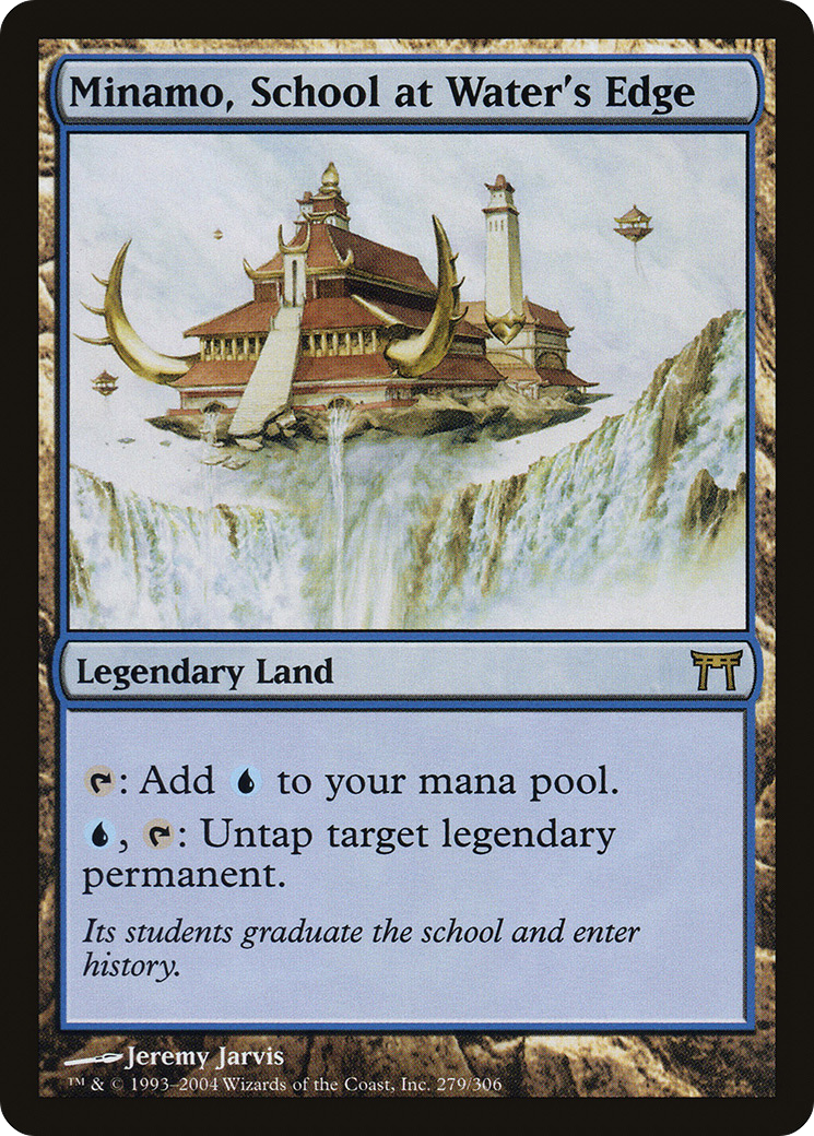 {R} Minamo, School at Water's Edge [Champions of Kamigawa][CHK 279]