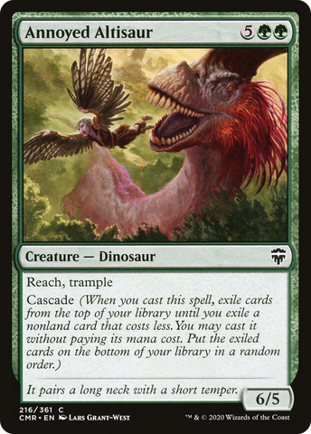 {C} Annoyed Altisaur [Commander Legends][CMR 216]
