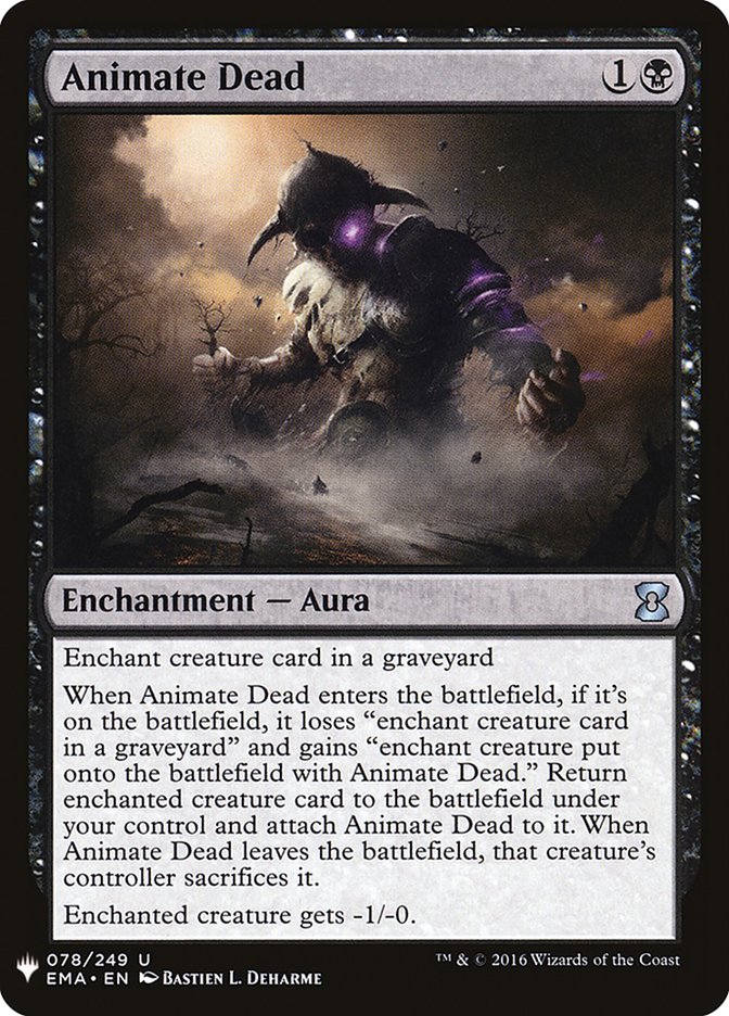 {C} Animate Dead [Mystery Booster][LS EMA 078]