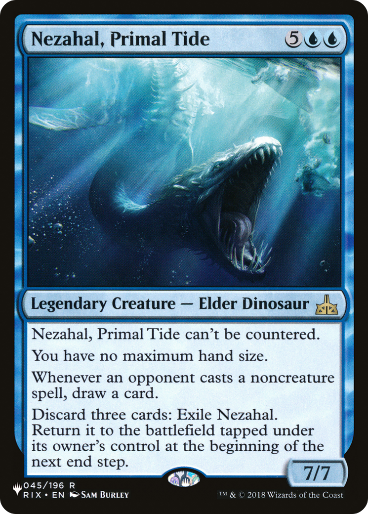 {R} Nezahal, Primal Tide [LIST RIX-45]