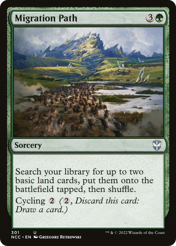 {C} Migration Path [Streets of New Capenna Commander][NCC 301]