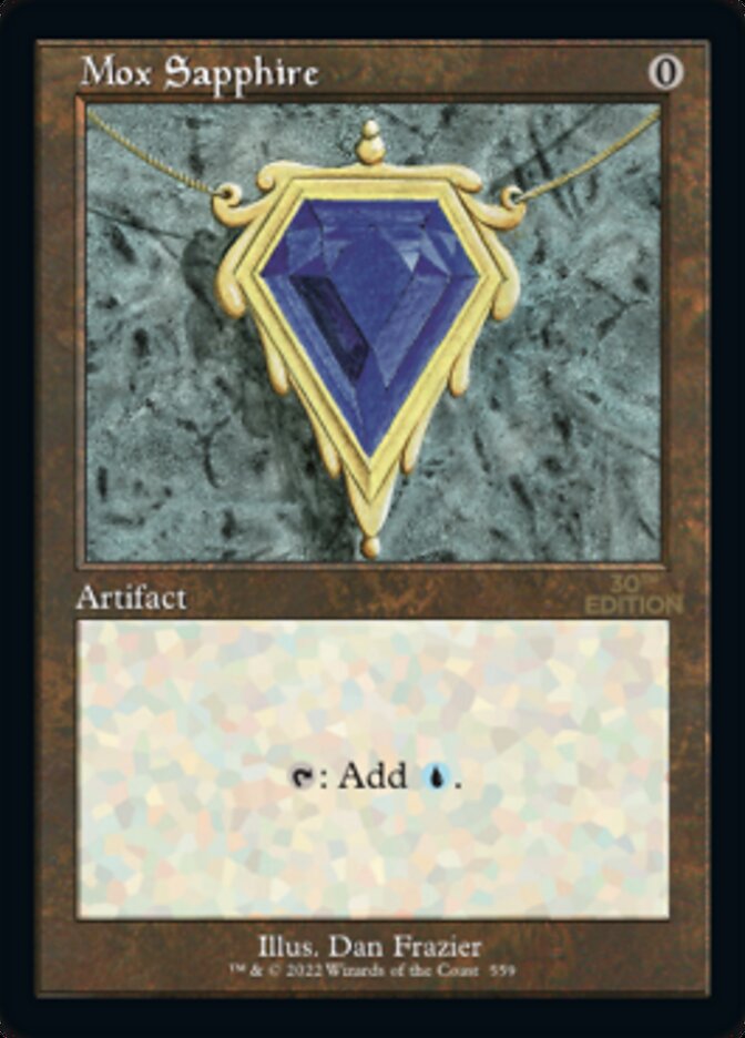 {R} Mox Sapphire (Retro) [30th Anniversary Edition][30A 559]