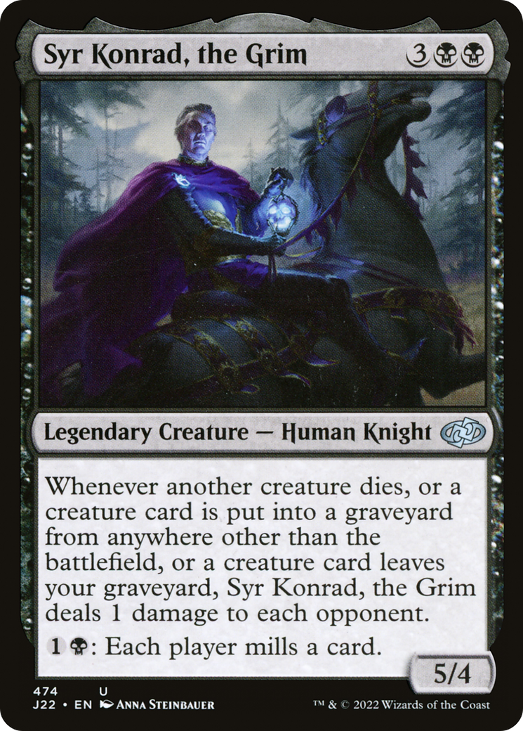 {C} Syr Konrad, the Grim [Jumpstart 2022][J22 474]