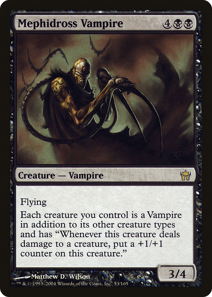 {R} Mephidross Vampire [Fifth Dawn][5DN 053] - Misty Mountain Games