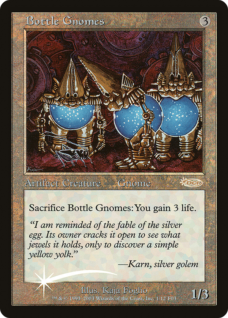 {R} Bottle Gnomes [Friday Night Magic 2003][PA F03 001] - Misty Mountain Games