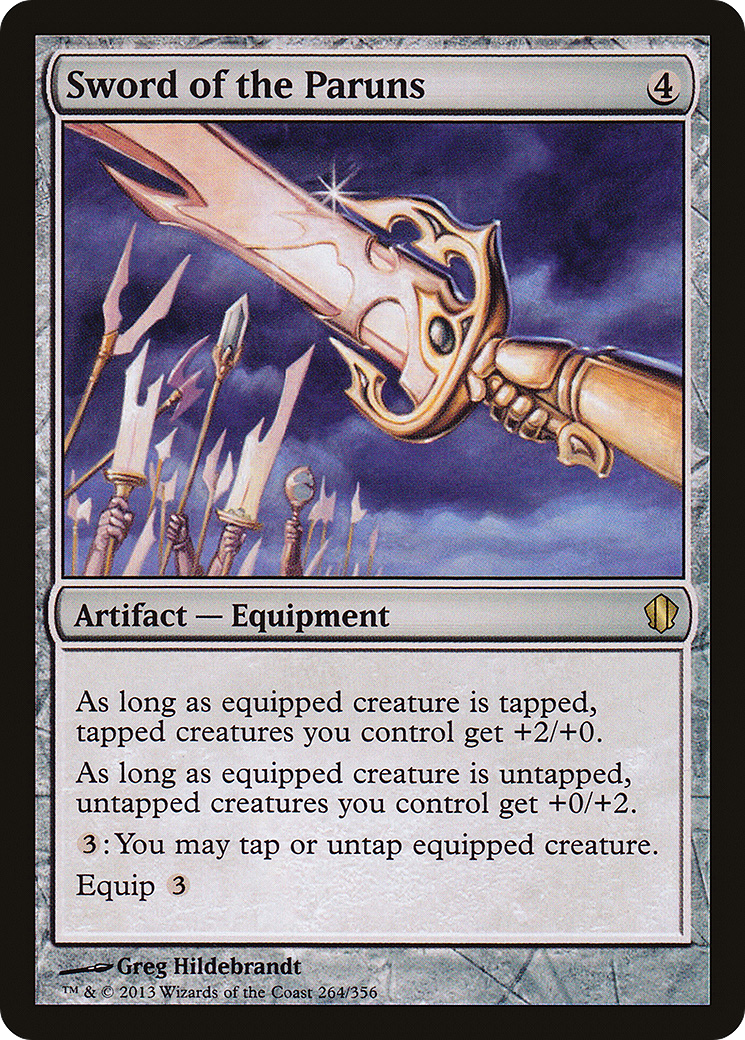 {R} Sword of the Paruns [Commander 2013][C13 264] - Misty Mountain Games