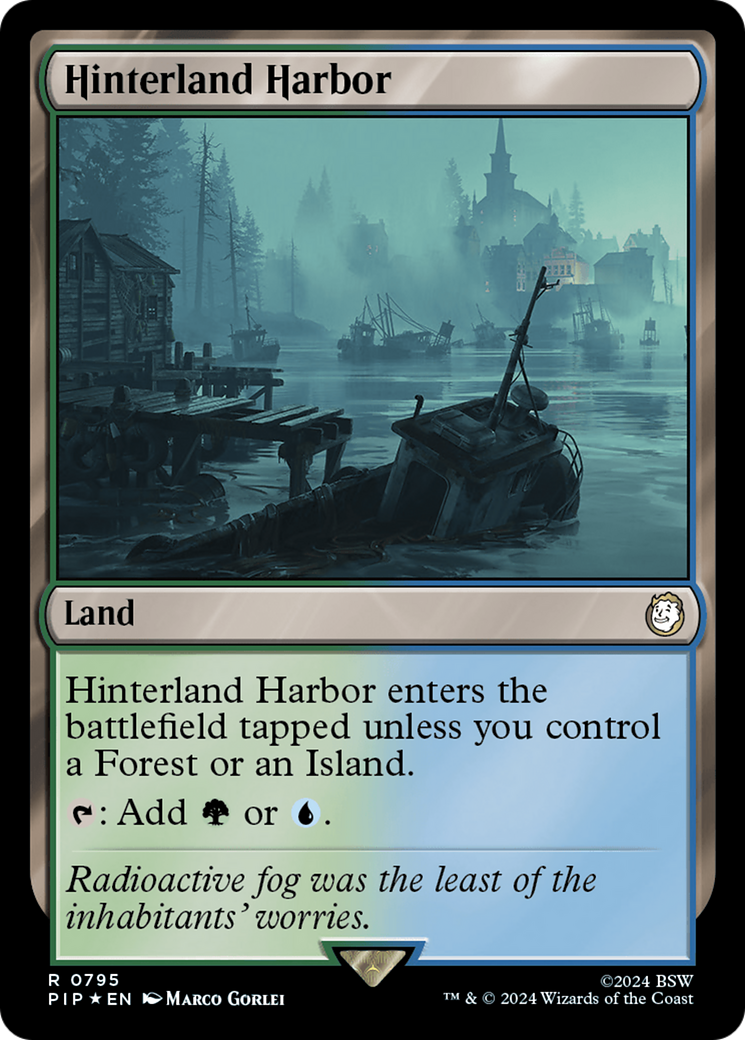 {R} Hinterland Harbor (Surge Foil) [Fallout][PIP 795]