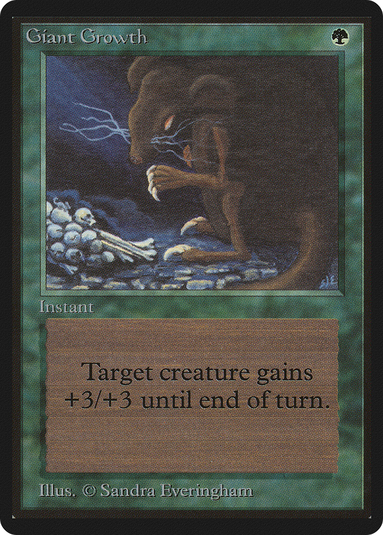 {C} Giant Growth [Beta Edition][LEB 198]