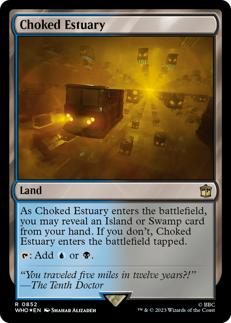 {R} Choked Estuary (Surge Foil) [Doctor Who][WHO 852]