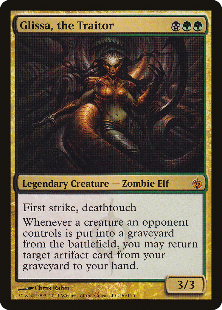 {R} Glissa, the Traitor [Mirrodin Besieged][MBS 096] - Misty Mountain Games