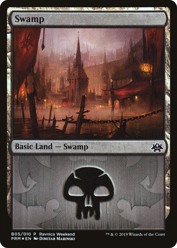 {B}[PA PRM B05] Swamp (B05) [Ravnica Allegiance Guild Kit]