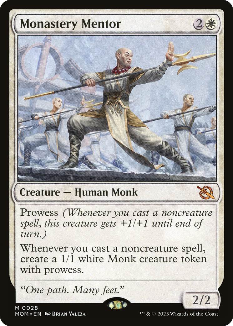 {R} Monastery Mentor [March of the Machine][MOM 028]