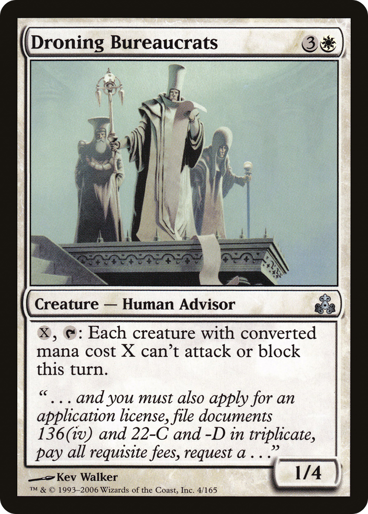 {C} Droning Bureaucrats [Guildpact][GPT 004]