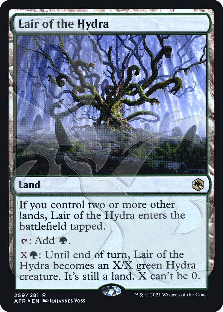 {R} Lair of the Hydra (Ampersand Promo) [Dungeons & Dragons: Adventures in the Forgotten Realms Promos][AMP AFR 259]