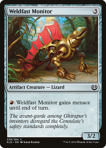 {C} Weldfast Monitor [Kaladesh][KLD 238]