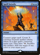 {R} Spell Swindle (Promo Pack) [Ixalan Promos][PP XLN 082]