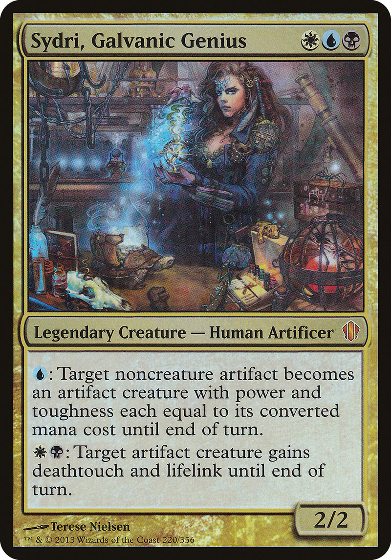 {O} Sydri, Galvanic Genius (Oversized) [Commander 2013 Oversized][OVR C13 220]