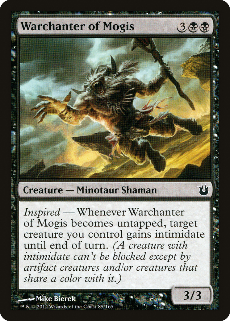 {C} Warchanter of Mogis [Born of the Gods][BNG 085]