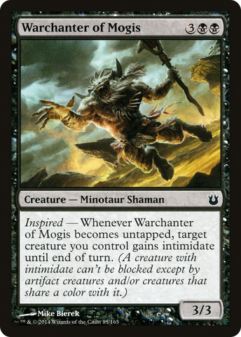{C} Warchanter of Mogis [Born of the Gods][BNG 085]